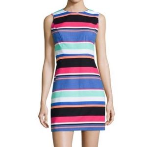 Kate Spade Striped Mariam Tropical Striped Dress